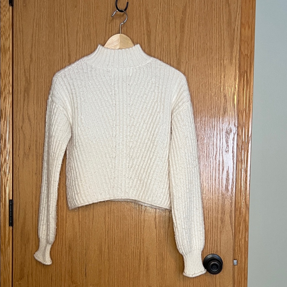 SO Cream Turtleneck Sweater